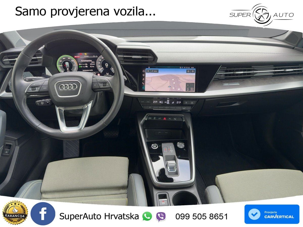 Audi A3 45 TFSIe (245 KS) S tronic S line LED+ACC