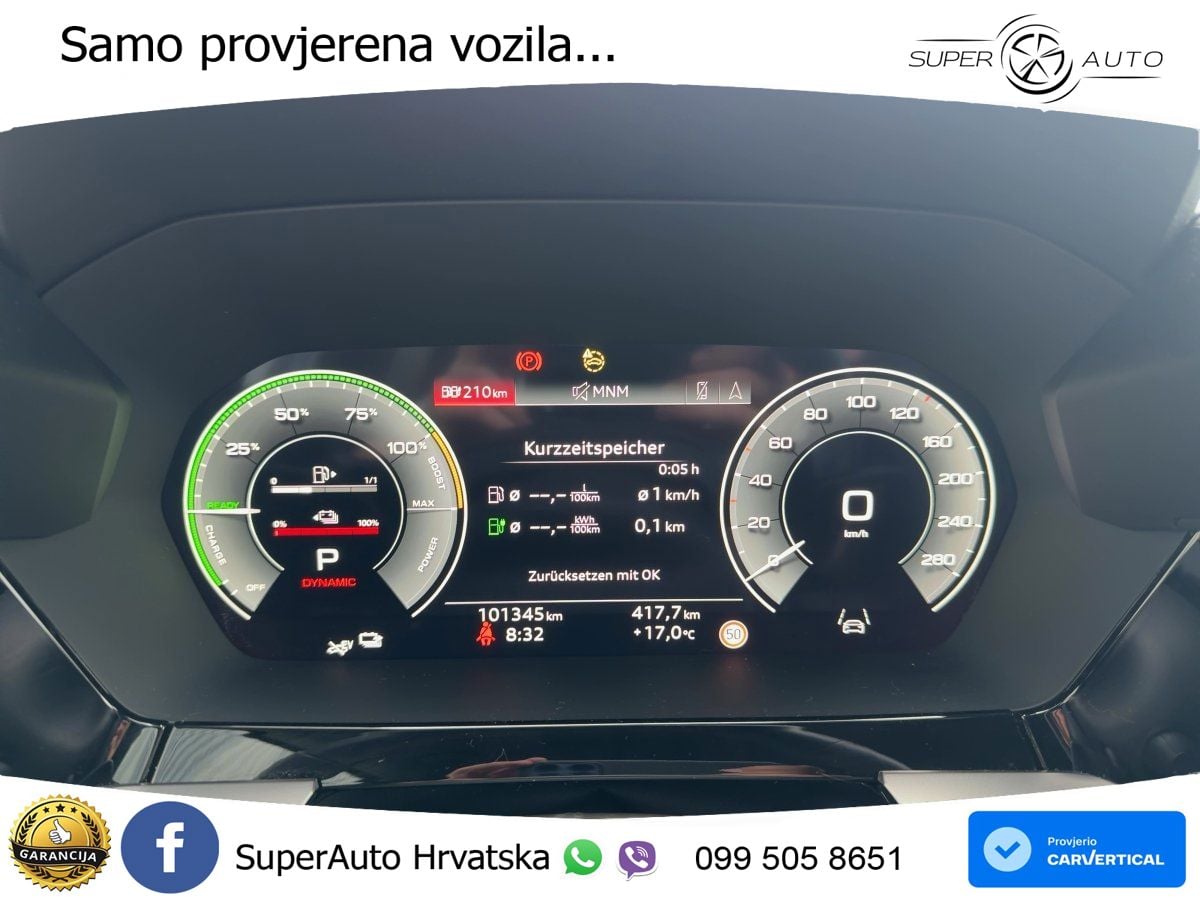 Audi A3 45 TFSIe (245 KS) S tronic S line LED+ACC