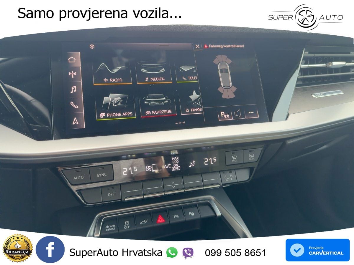 Audi A3 45 TFSIe (245 KS) S tronic S line LED+ACC