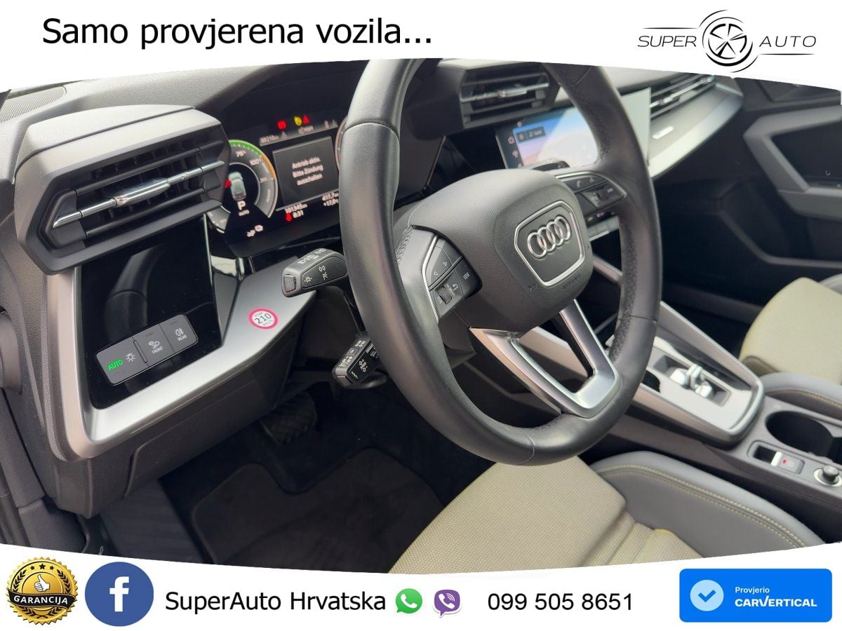Audi A3 45 TFSIe (245 KS) S tronic S line LED+ACC