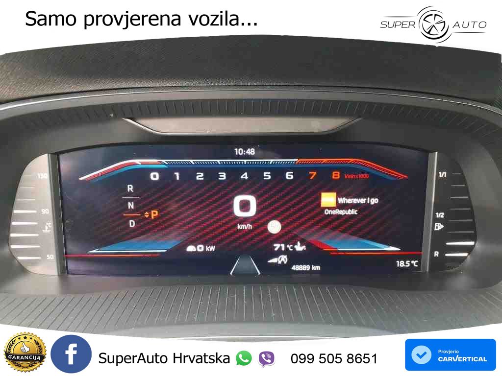 Škoda Octavia Combi RS 2.0 TSI (245 KS) DSG LED+GR SJED+ACC