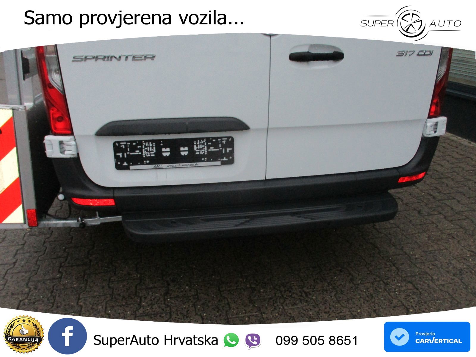 Mercedes-Benz Sprinter 317 CDI RWD L2H2 Navi/Klima/ MBUX CAM 170 KS