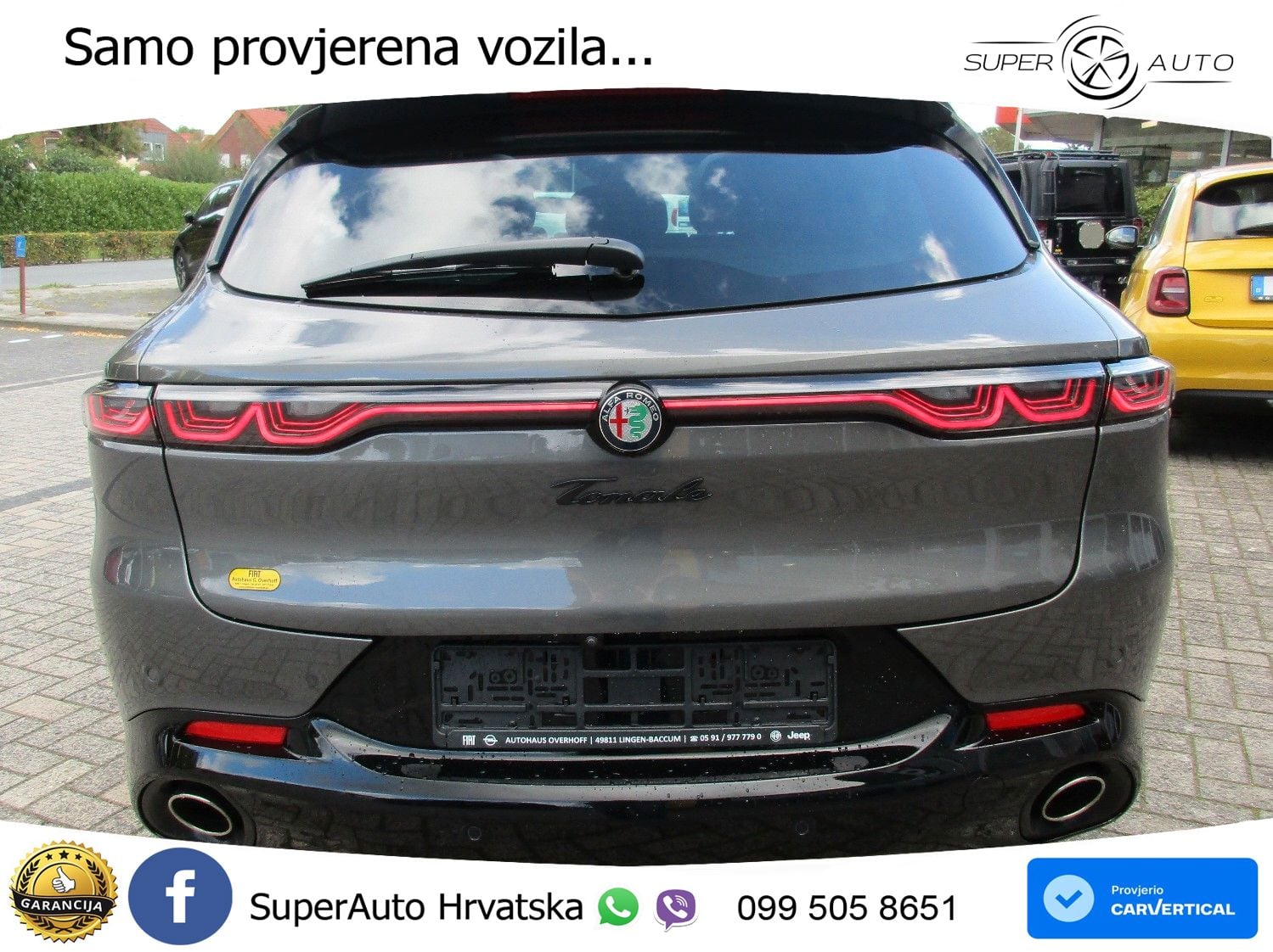 Alfa Romeo Tonale 1.3 T MultiAir (280 KS) Plug-in Hybrid eQ4 Automatic LED+GR SJED+ACC