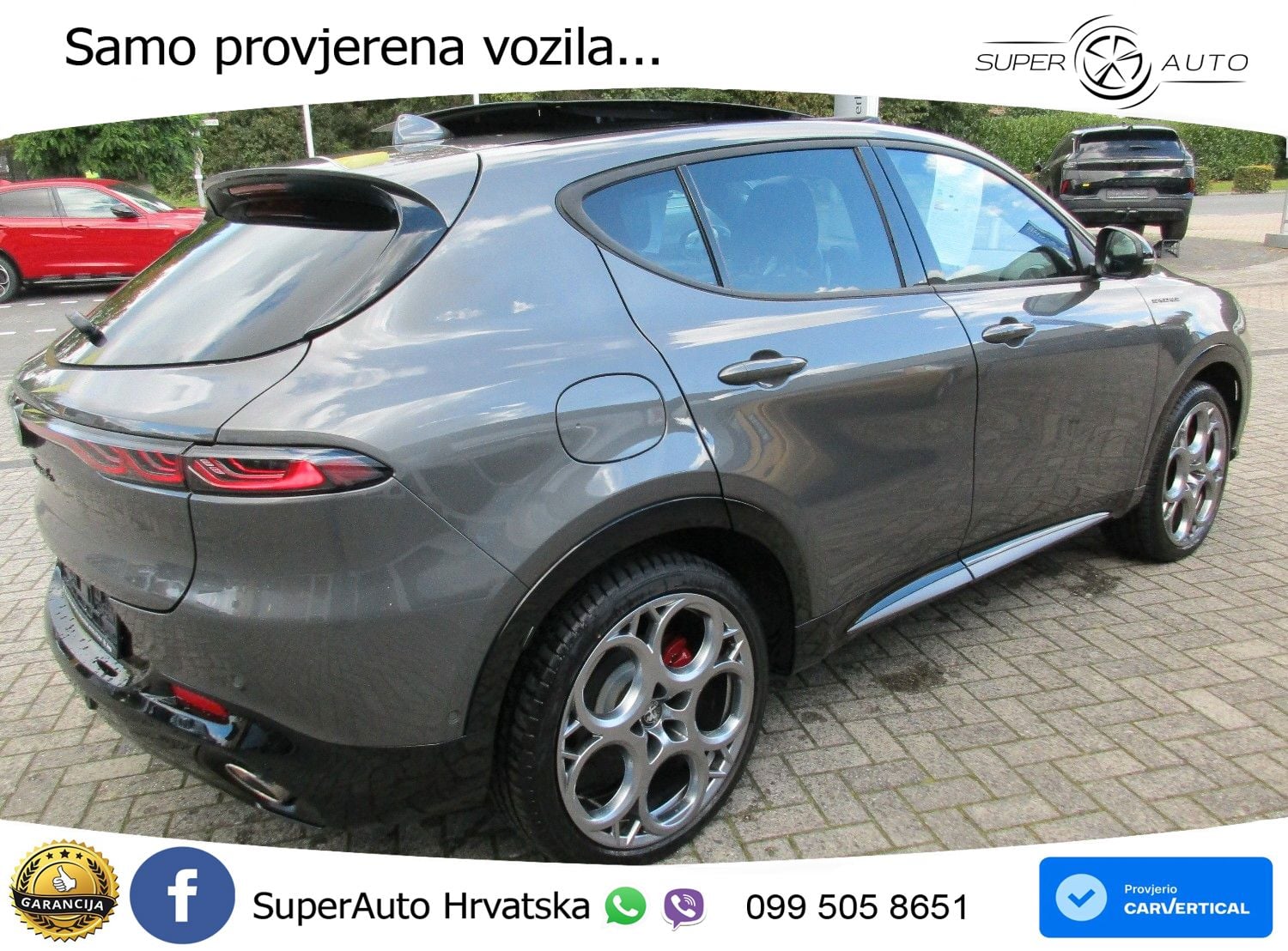 Alfa Romeo Tonale 1.3 T MultiAir (280 KS) Plug-in Hybrid eQ4 Automatic LED+GR SJED+ACC