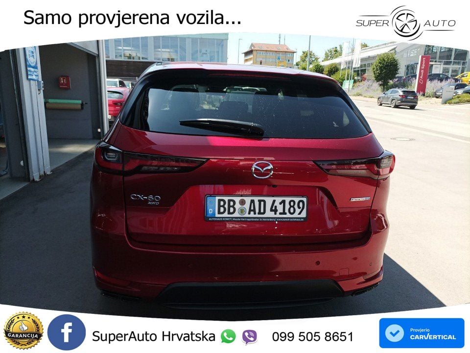 Mazda CX-60 2.5 e-Skyactiv (328 KS) AWD Automatic MATRIX+GR SJED+KAM