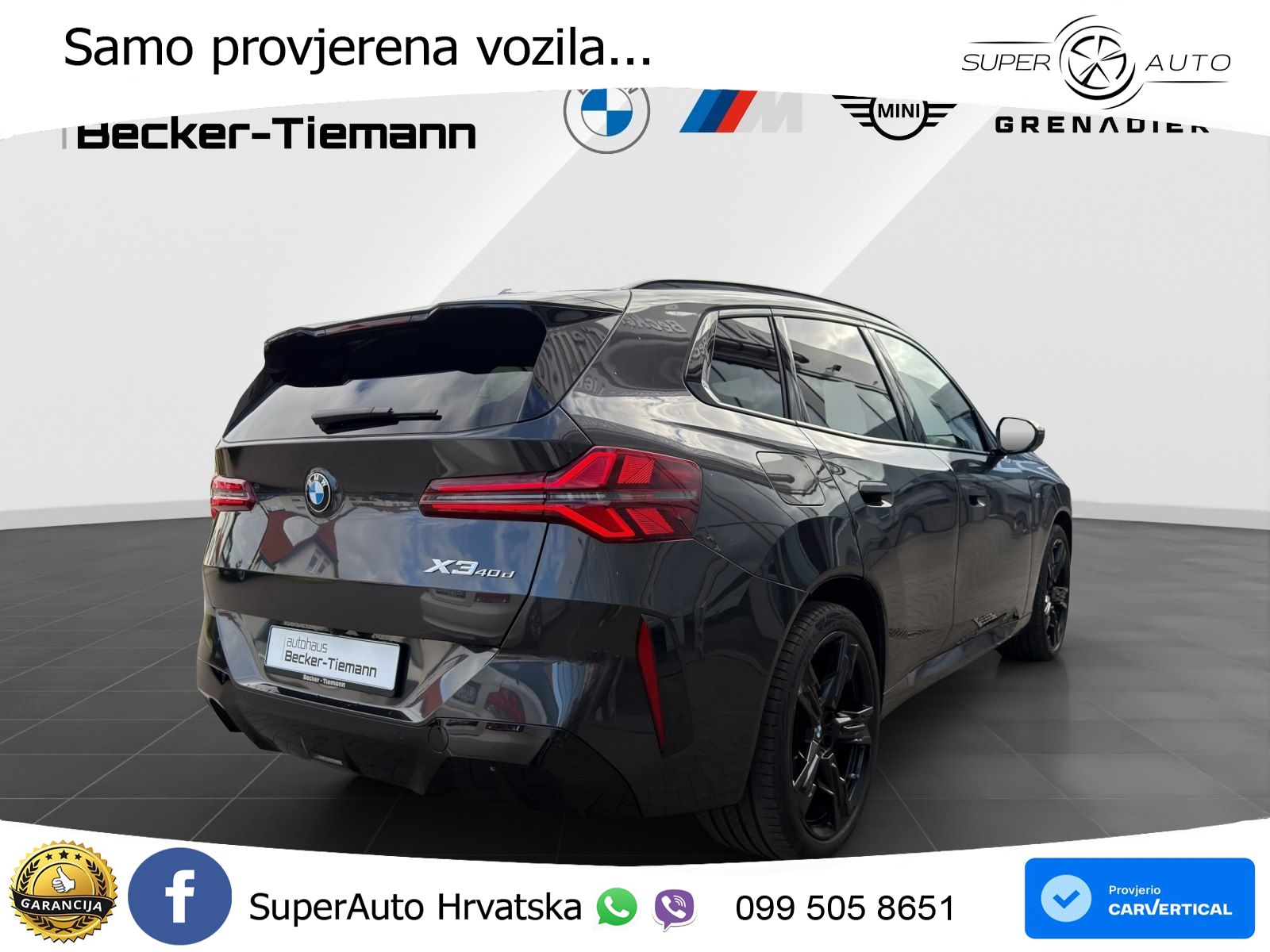 BMW X3 40d xDrive Steptronic M Sport ACC+HEAD+GR SJED+360+PANO
