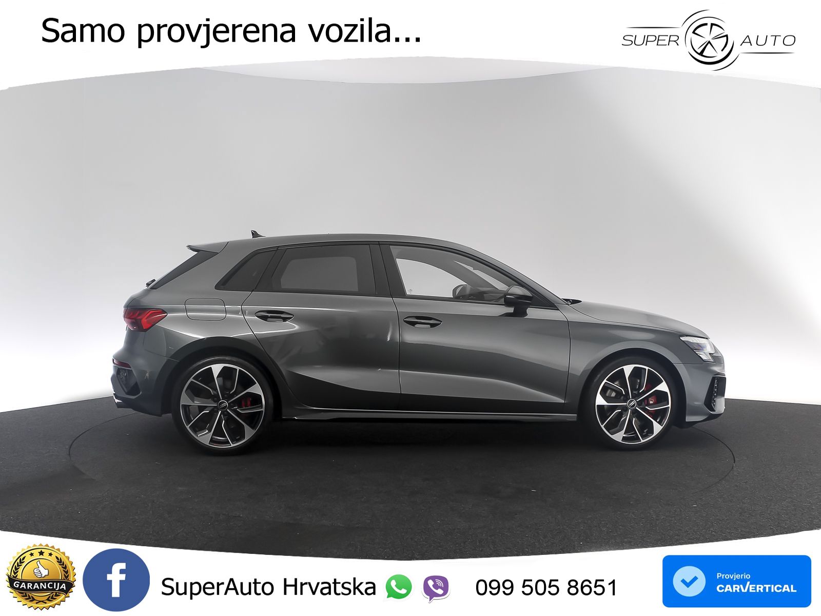 Audi S3 2.0 TFSI (310 KS) quattro S tronic LED+GR SJED+ACC