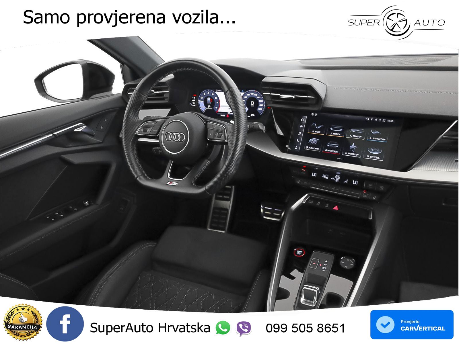 Audi S3 2.0 TFSI (310 KS) quattro S tronic LED+GR SJED+ACC