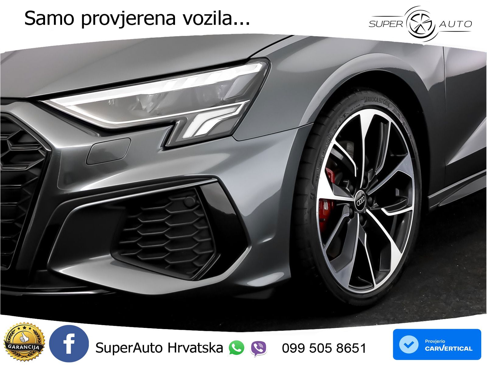 Audi S3 2.0 TFSI (310 KS) quattro S tronic LED+GR SJED+ACC