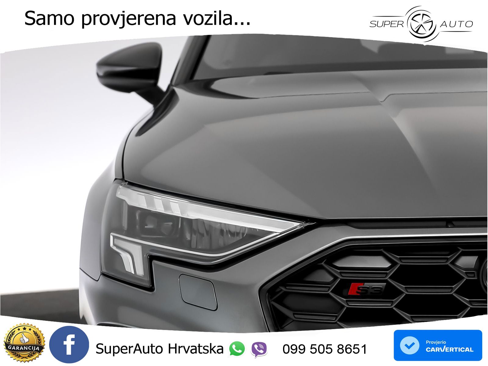 Audi S3 2.0 TFSI (310 KS) quattro S tronic LED+GR SJED+ACC