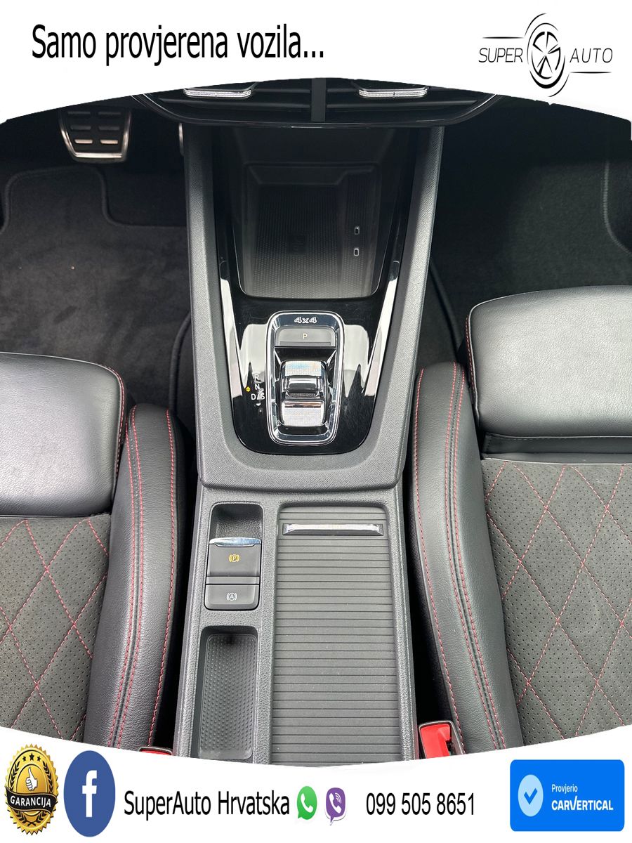 Škoda Octavia Combi RS 2.0 TDI (200 KS) 4x4 DSG LED+GR SJED+ACC