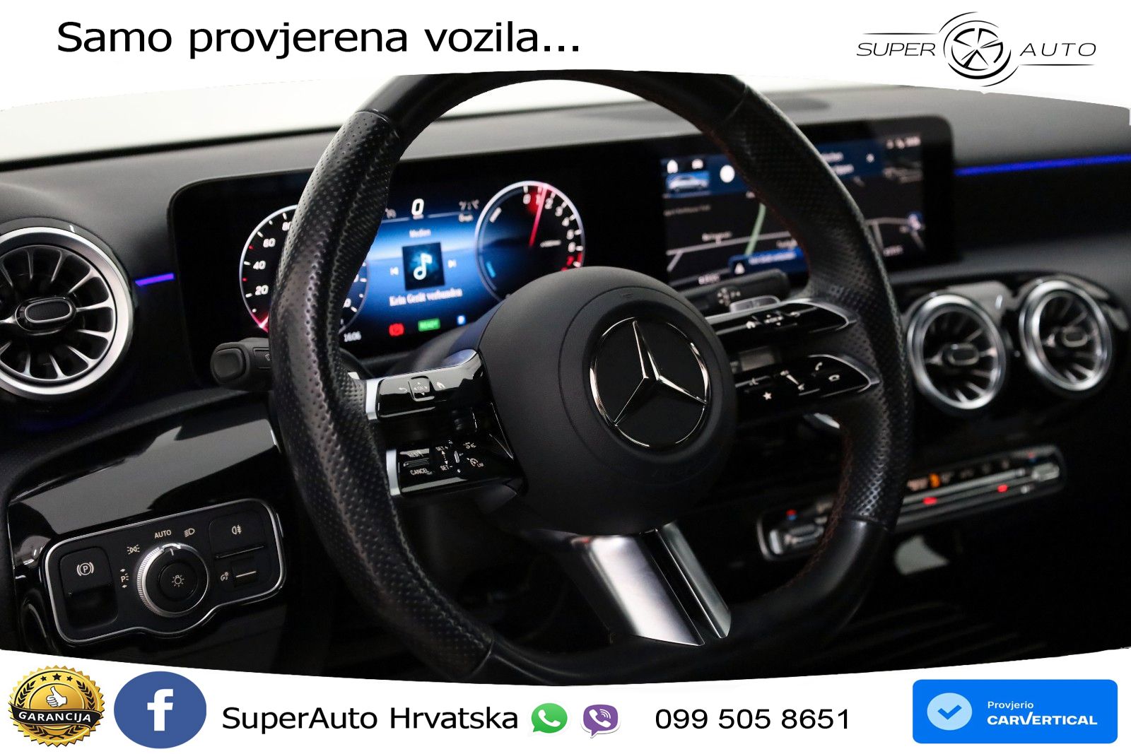 Mercedes-Benz A 250e 8G-DCT AMG LED+GR SJED+ACC
