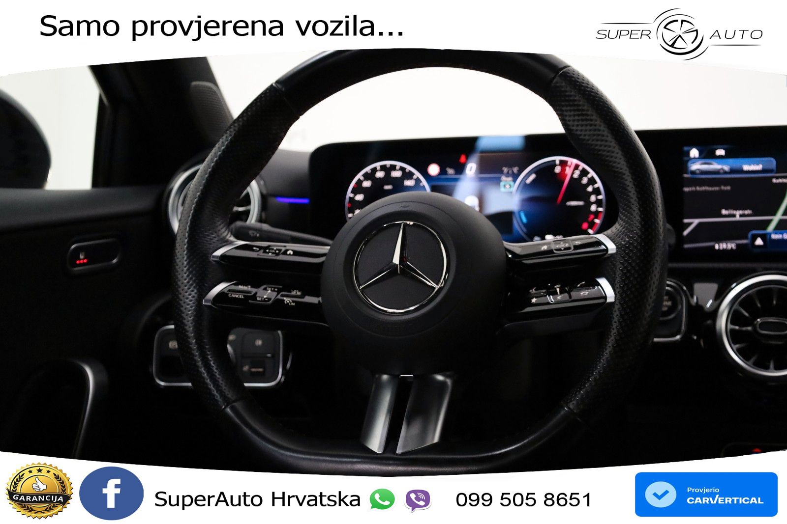 Mercedes-Benz A 250e 8G-DCT AMG LED+GR SJED+ACC
