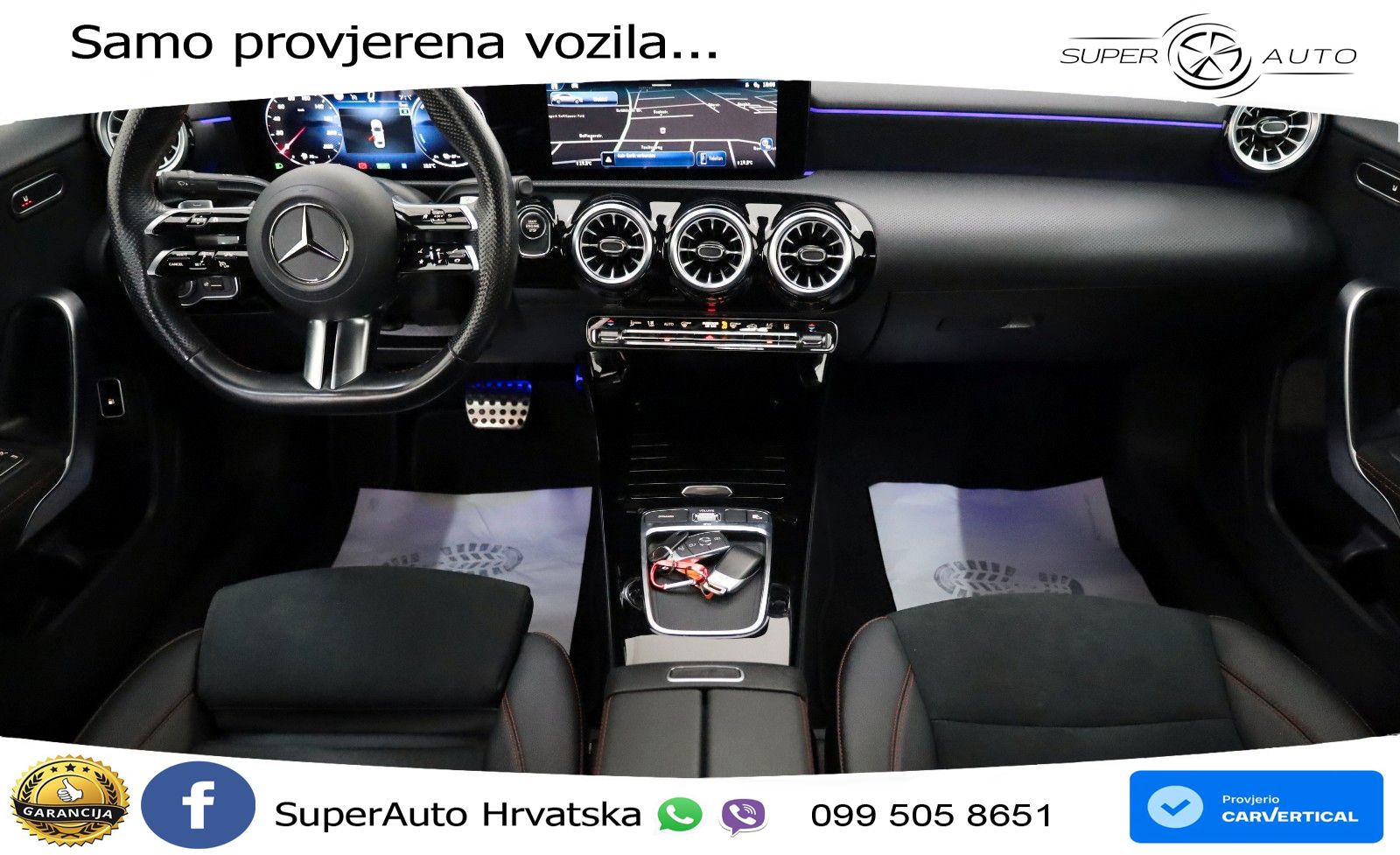 Mercedes-Benz A 250e 8G-DCT AMG LED+GR SJED+ACC