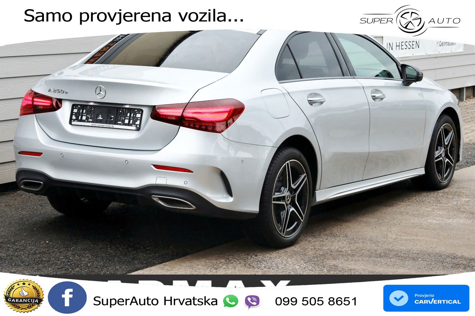 Mercedes-Benz A 250e 8G-DCT AMG LED+GR SJED+ACC