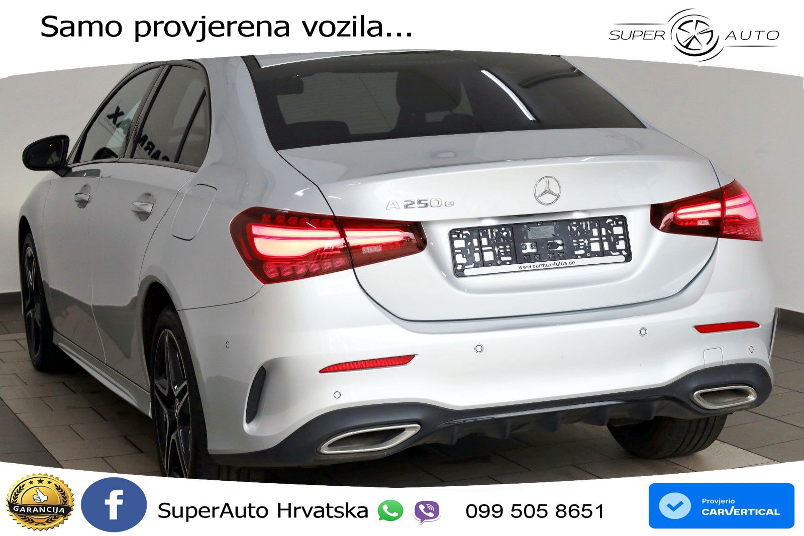 Mercedes-Benz A 250e 8G-DCT AMG LED+GR SJED+ACC