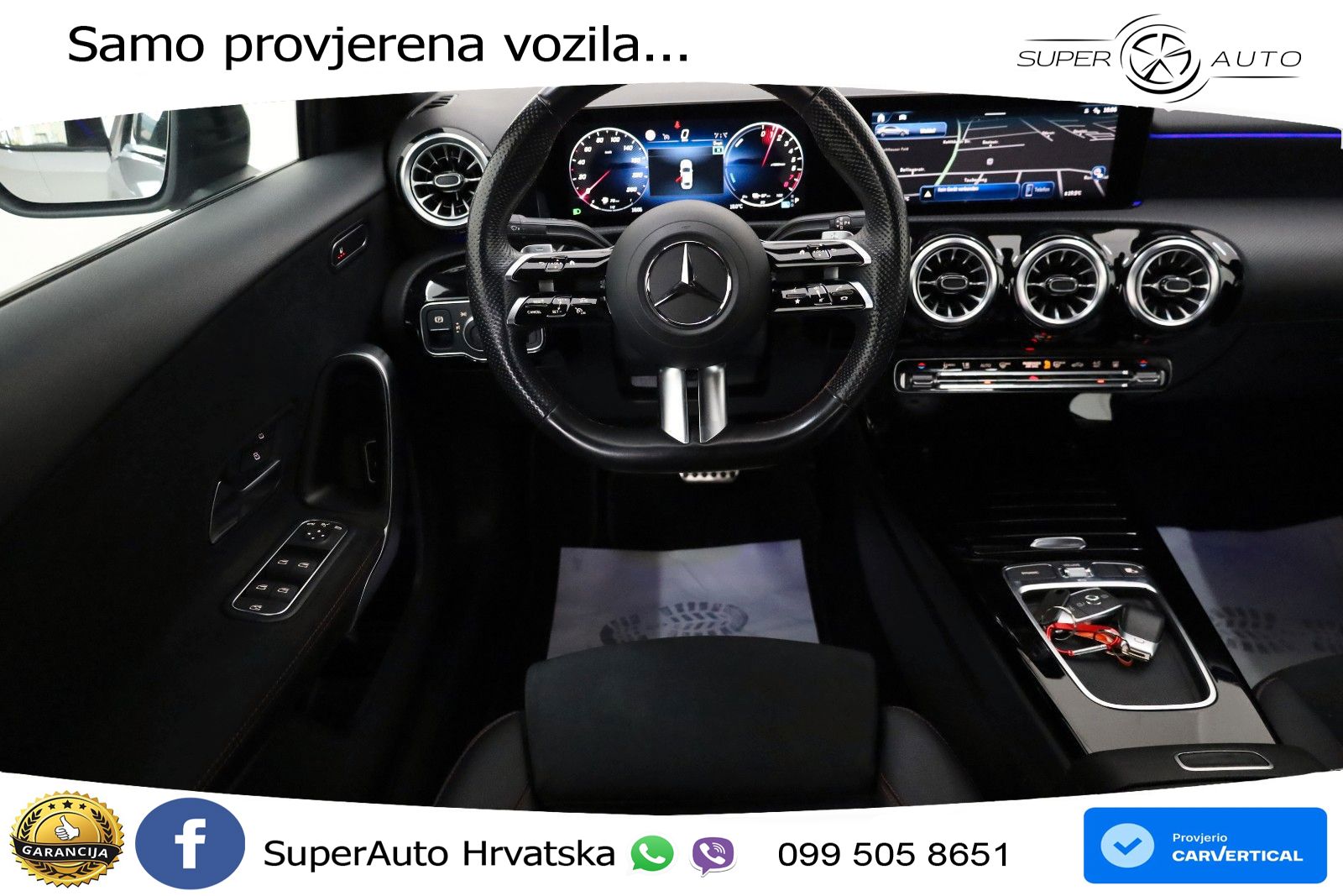 Mercedes-Benz A 250e 8G-DCT AMG LED+GR SJED+ACC