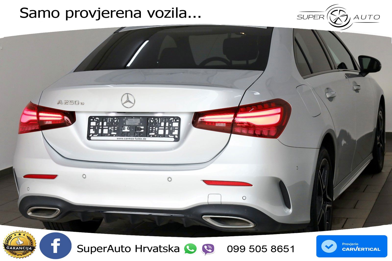 Mercedes-Benz A 250e 8G-DCT AMG LED+GR SJED+ACC