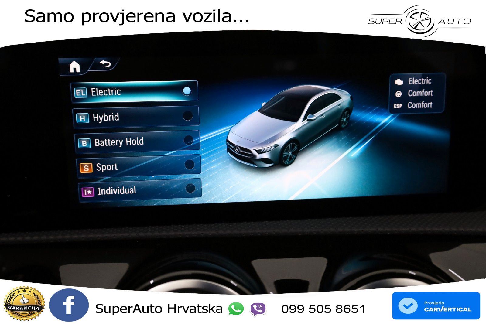 Mercedes-Benz A 250e 8G-DCT AMG LED+GR SJED+ACC