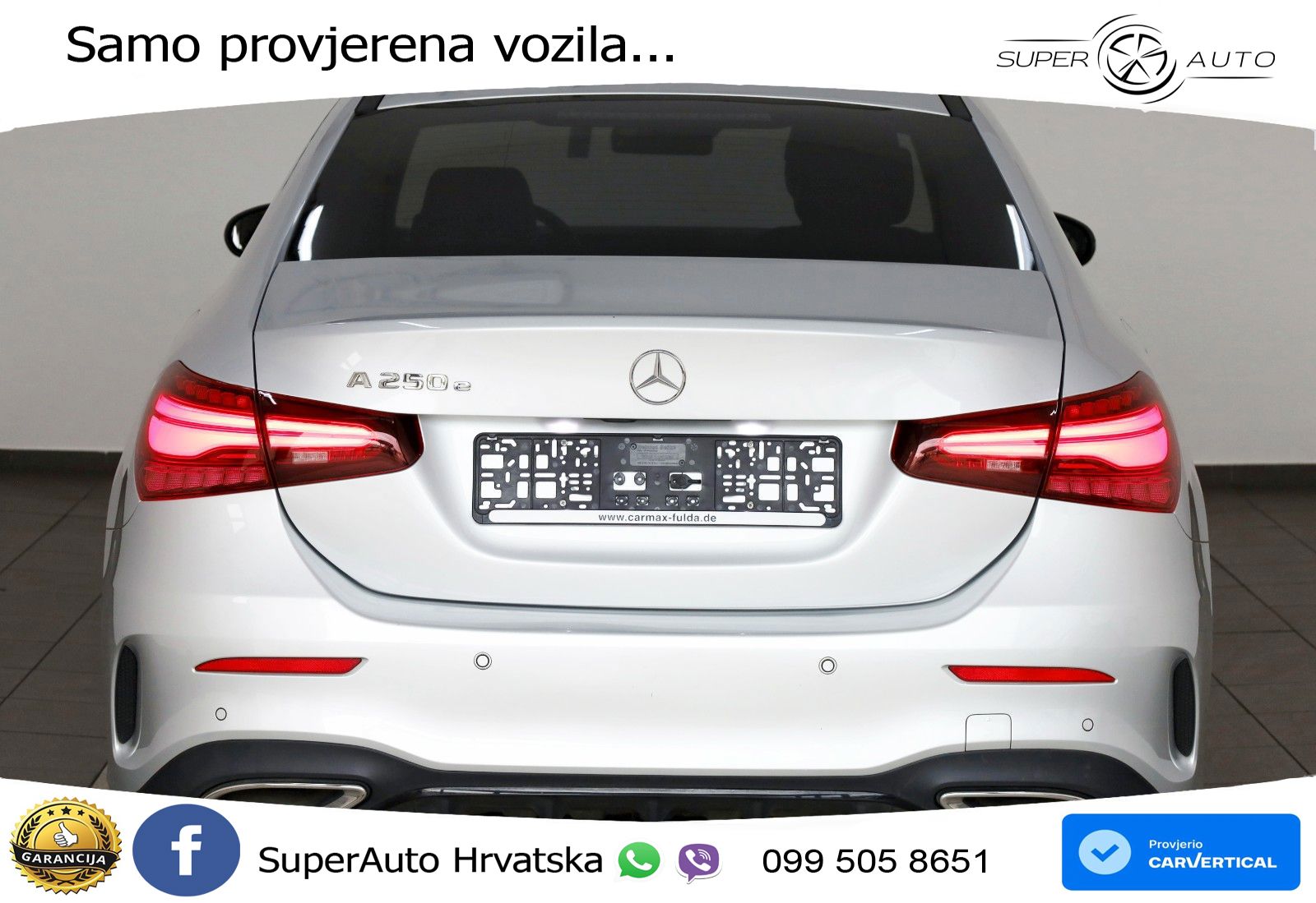 Mercedes-Benz A 250e 8G-DCT AMG LED+GR SJED+ACC
