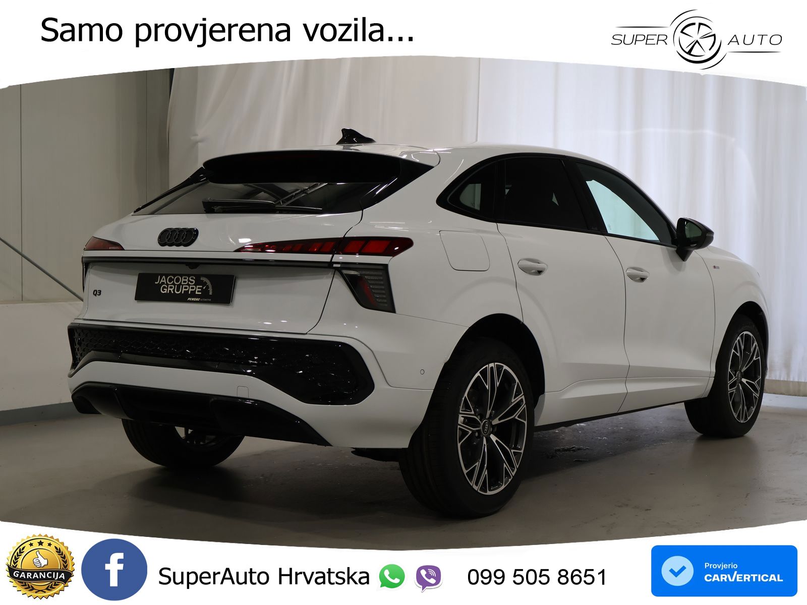 Audi Q3 III Sportback 1.5 TFSI (150 KS) S tronic LED+GR SJED+ACC