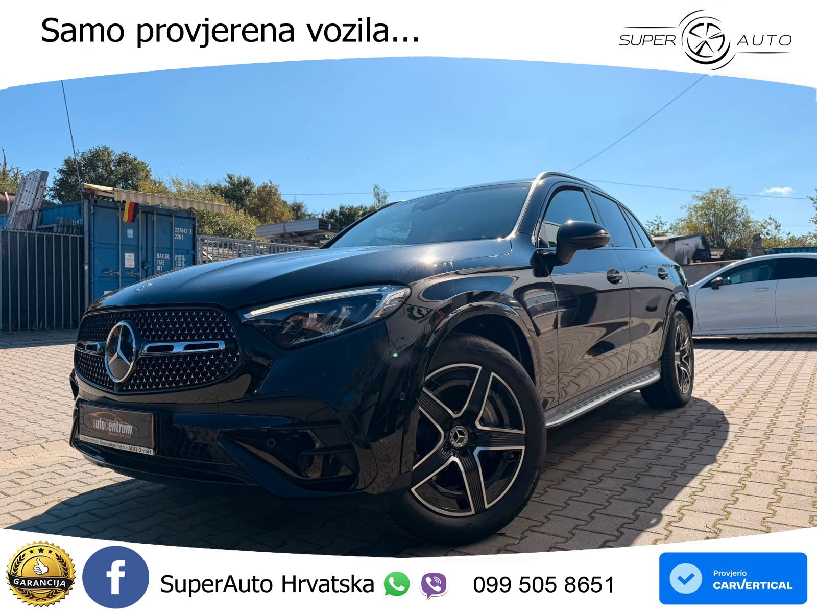Mercedes GLC 220d (197 KS) 4MATIC 9G-TRONIC AMG LED+GR SJED+ACC
