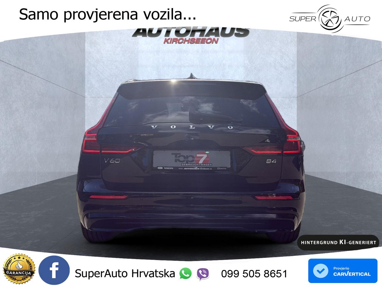 Volvo V60 2.0 B4 Benzin DCT LED+GR SJED+ACC