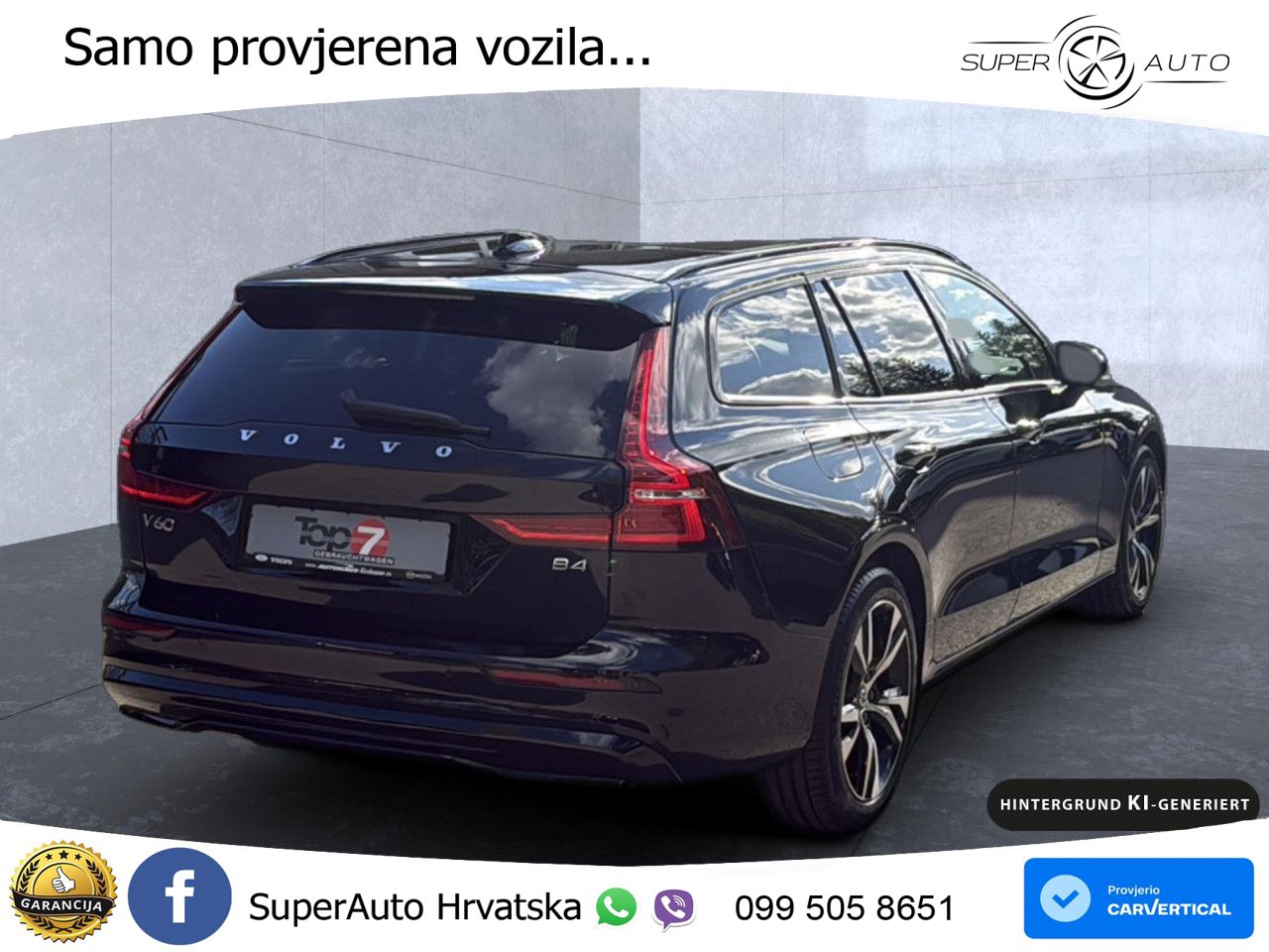 Volvo V60 2.0 B4 Benzin DCT LED+GR SJED+ACC