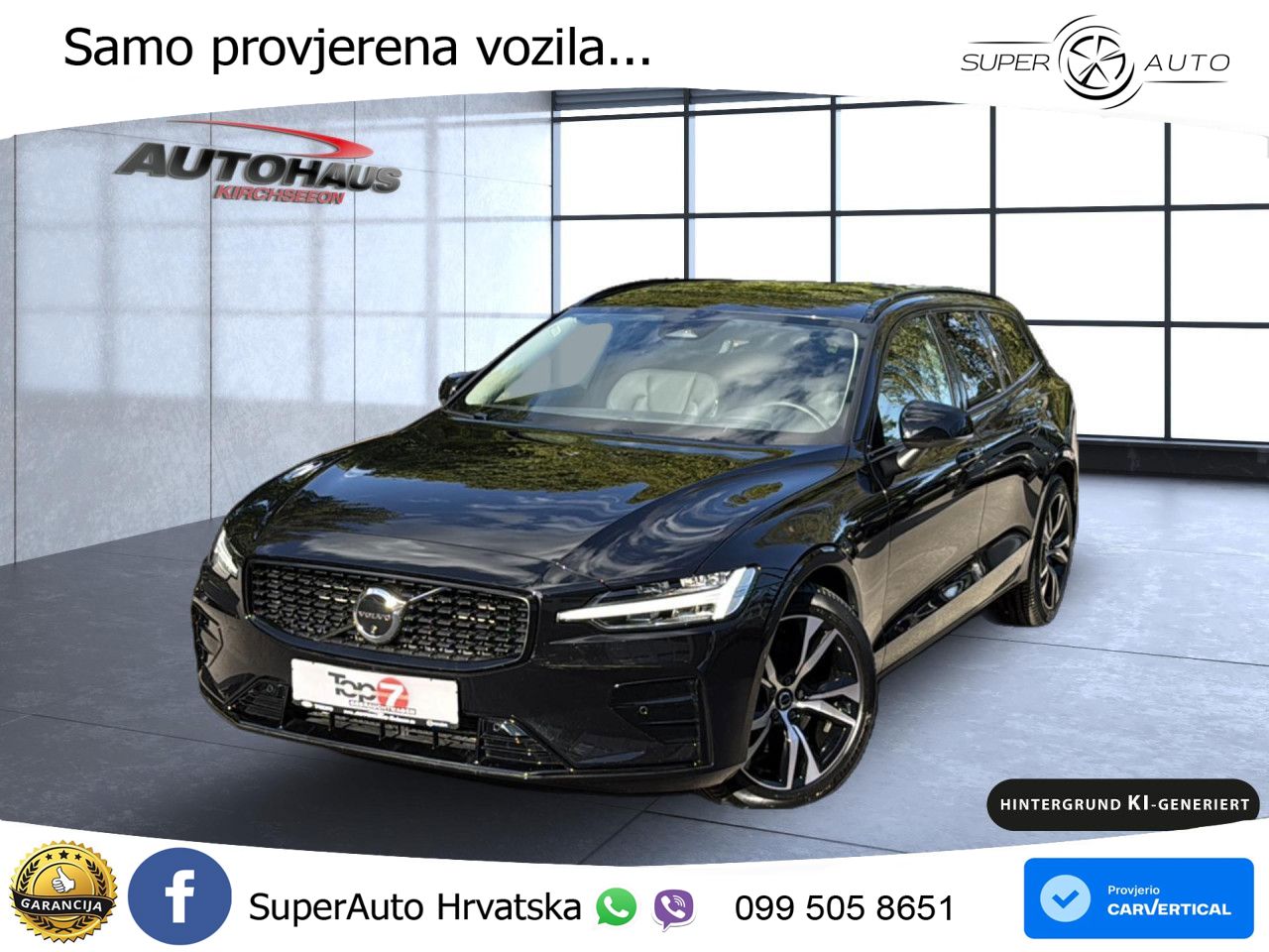 Volvo V60 2.0 B4 Benzin DCT LED+GR SJED+ACC