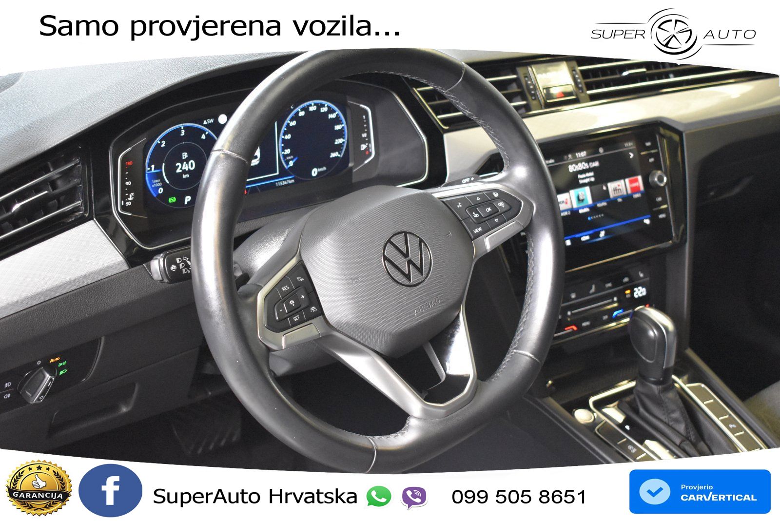 Volkswagen Passat Variant 2.0 TDI (200 KS) DSG Business LED+GR SJED+ACC