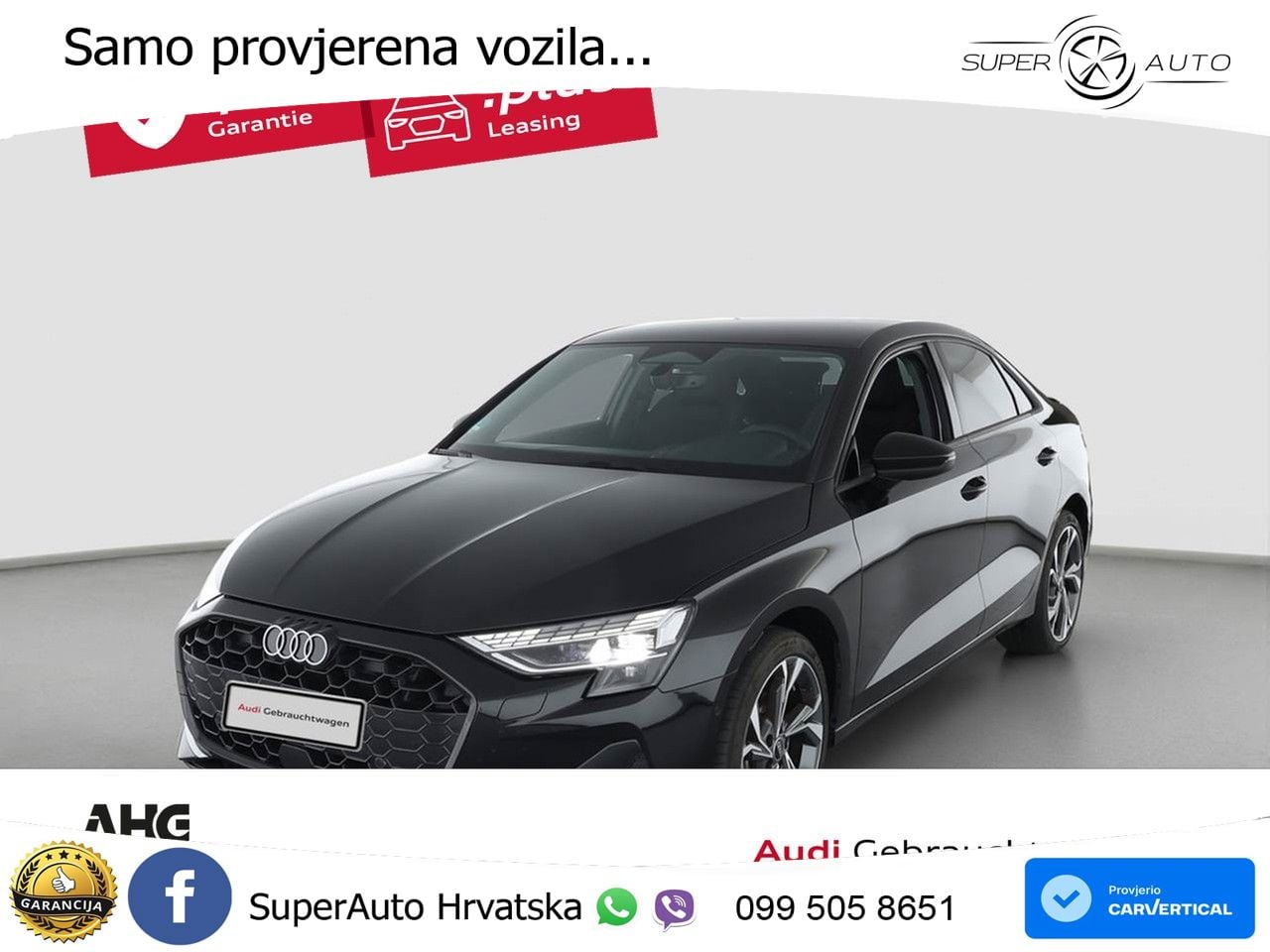 Audi A3 Limuzina 30 TFSI (116 KS) S tronic advanced LED+GR SJED+ACC