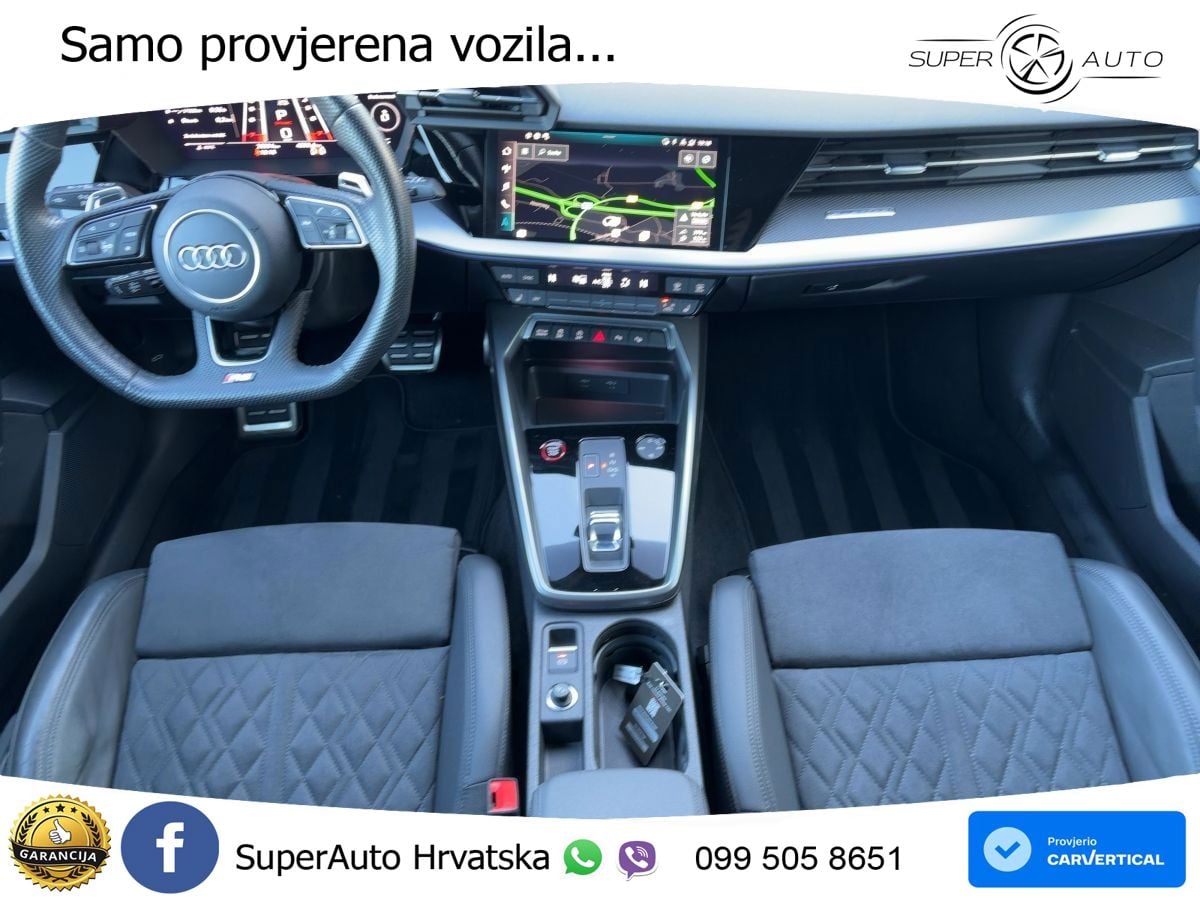 Audi RS3 Sedan 2.5 TFSI (400 KS) quattro S tronic MATRIX+GR SJED+KAM