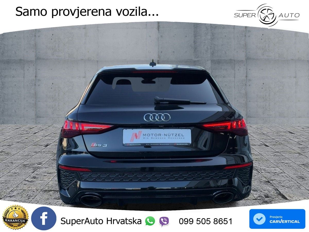 Audi RS3 Sedan 2.5 TFSI (400 KS) quattro S tronic MATRIX+GR SJED+KAM