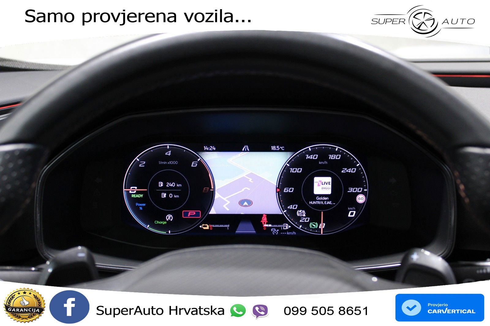 Cupra Formentor 1.4 TSI (245 KS) e-Hybrid DSG VZ LED+GR SJED+ACC