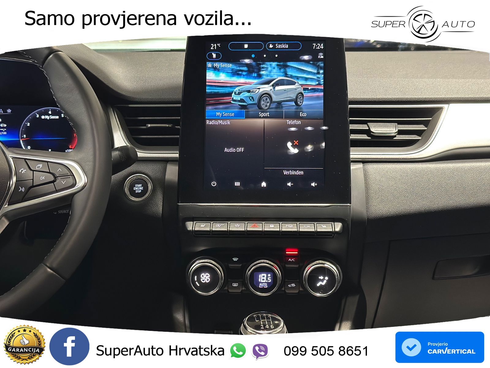 Renault Captur 1.3 TCe (140 KS) Intens