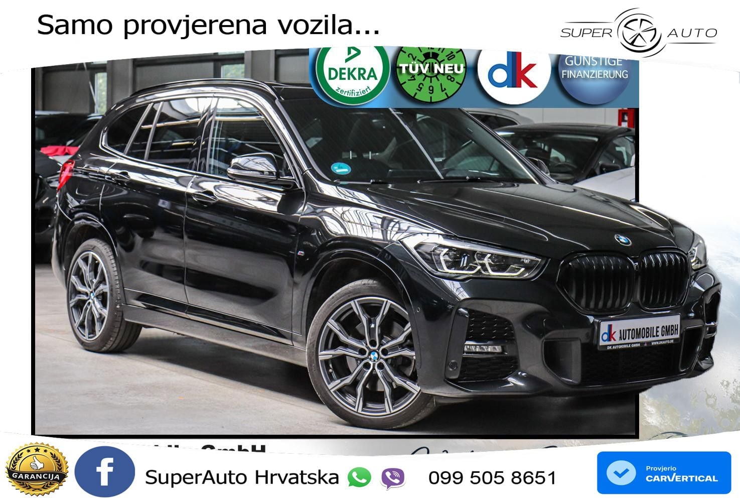 BMW X1 25d (231 KS) xDrive Steptronic M Sport LED+GR SJED+ACC