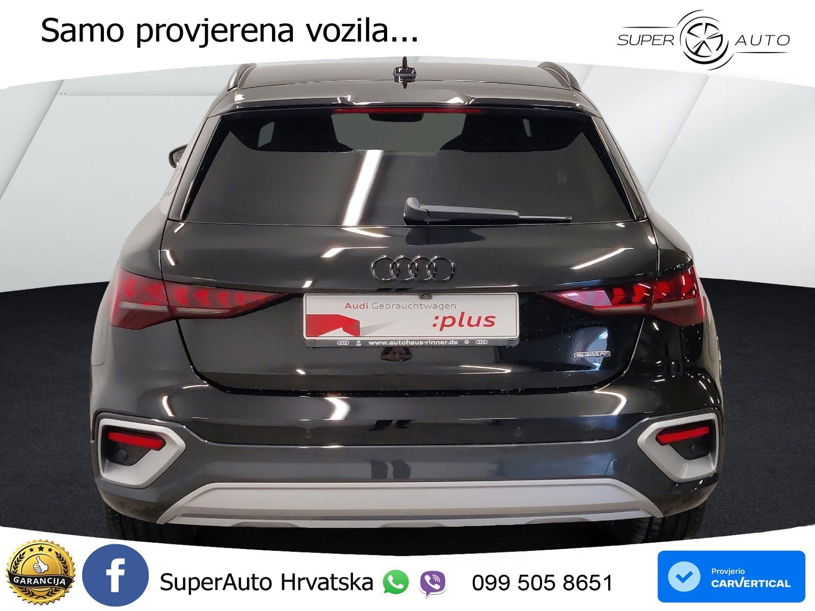 Audi A3 allstreet 40 TFSI (204 KS) quattro S tronic LED+GR SJED+ACC