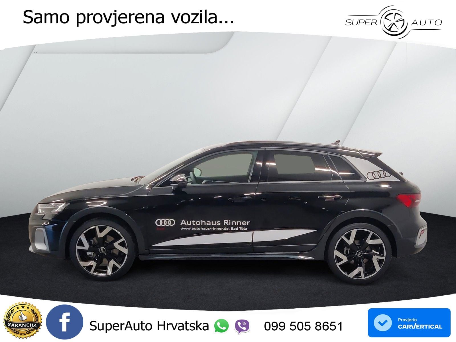 Audi A3 allstreet 40 TFSI (204 KS) quattro S tronic LED+GR SJED+ACC