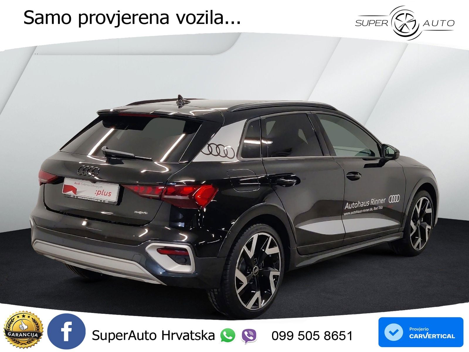 Audi A3 allstreet 40 TFSI (204 KS) quattro S tronic LED+GR SJED+ACC