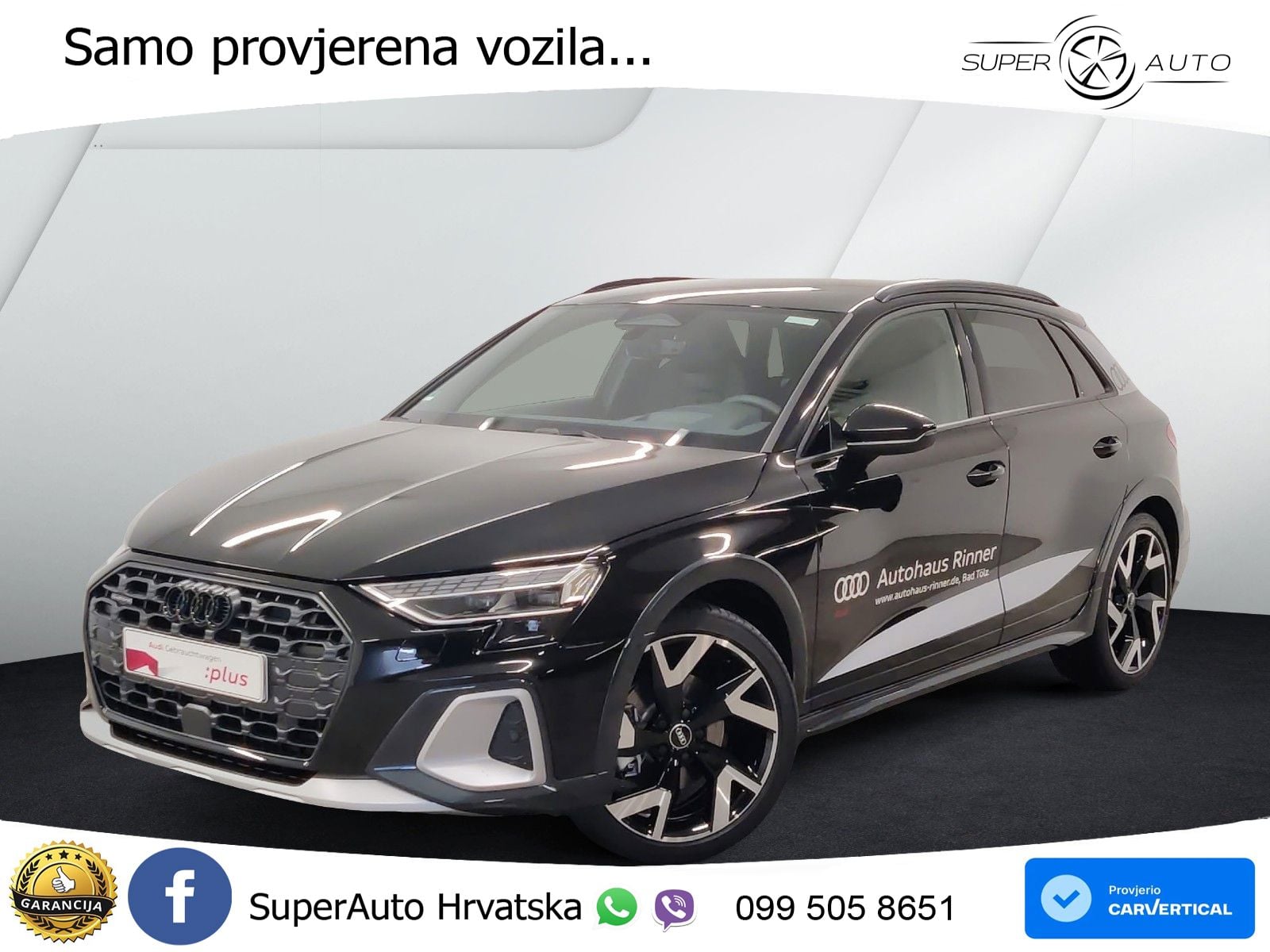 Audi A3 allstreet 40 TFSI (204 KS) quattro S tronic LED+GR SJED+ACC