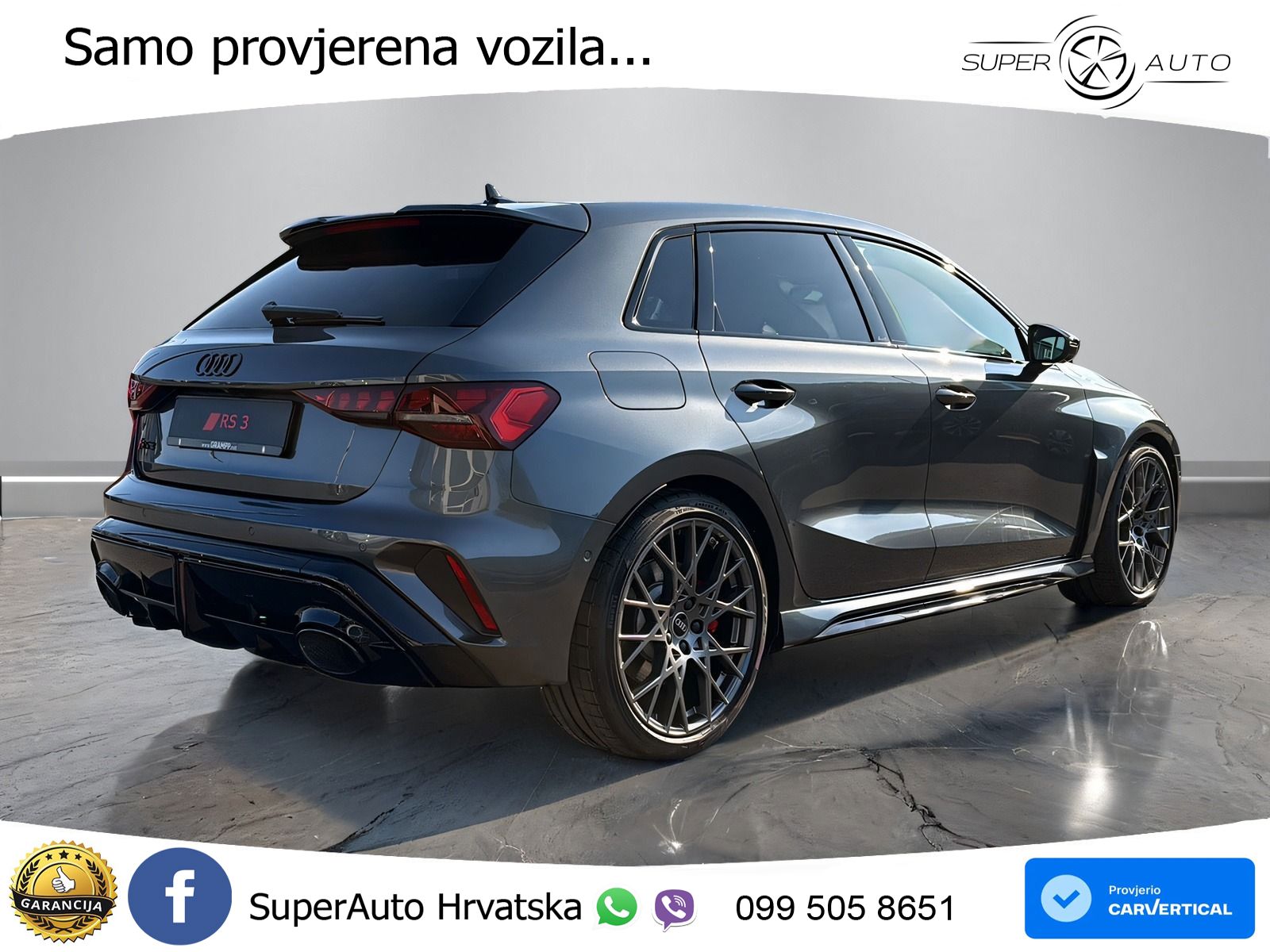 Audi RS3 Sedan 2.5 TFSI (400 KS) quattro S tronic LED+ACC