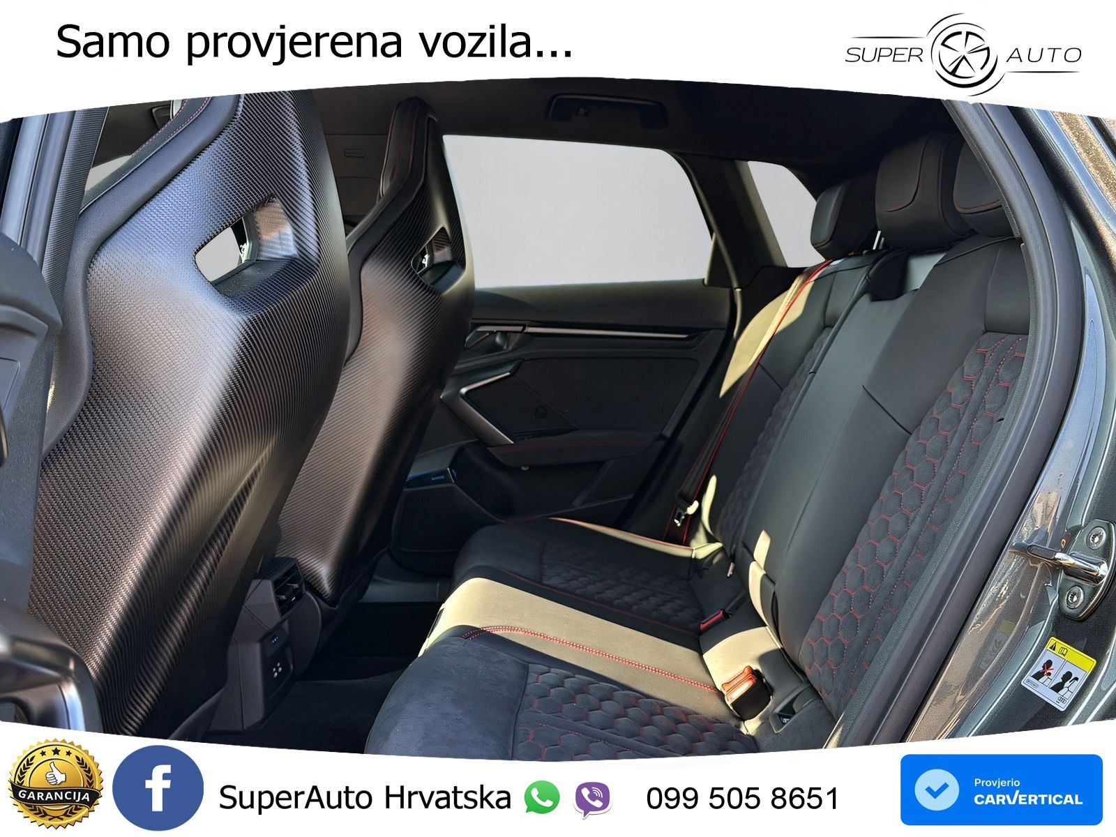 Audi RS3 Sedan 2.5 TFSI (400 KS) quattro S tronic LED+ACC