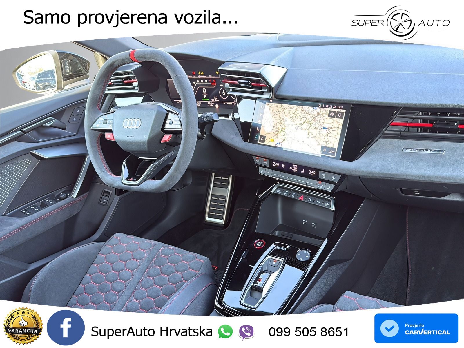 Audi RS3 Sedan 2.5 TFSI (400 KS) quattro S tronic LED+ACC