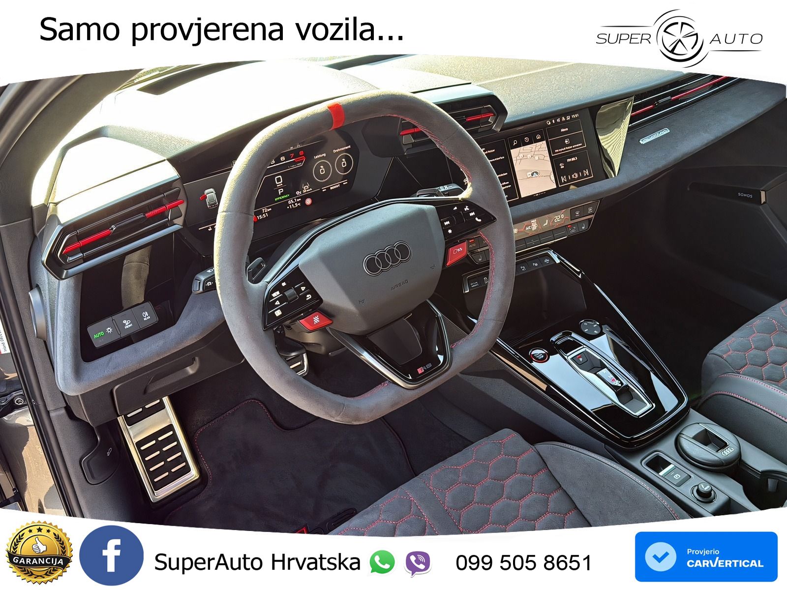 Audi RS3 Sedan 2.5 TFSI (400 KS) quattro S tronic LED+ACC