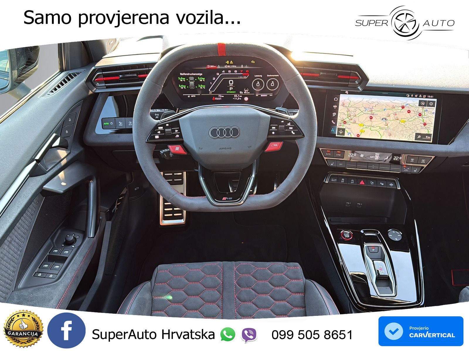 Audi RS3 Sedan 2.5 TFSI (400 KS) quattro S tronic LED+ACC