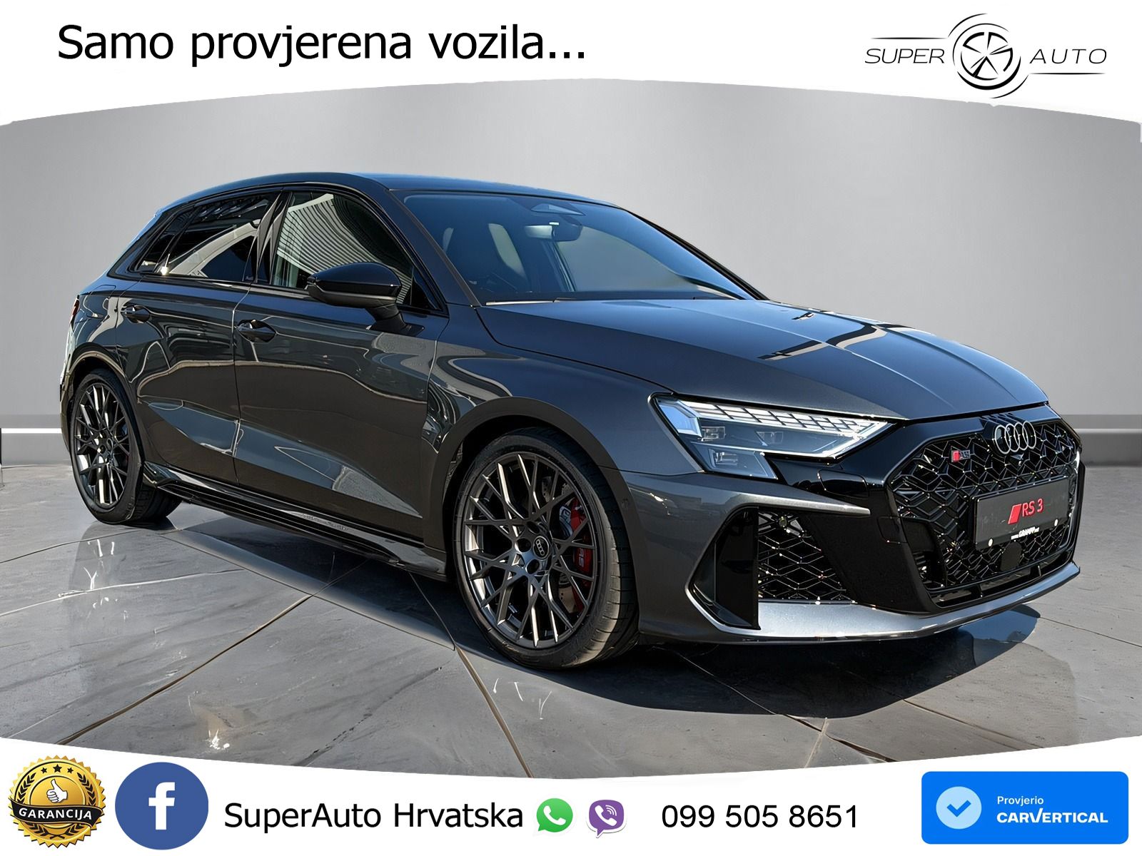 Audi RS3 Sedan 2.5 TFSI (400 KS) quattro S tronic LED+ACC