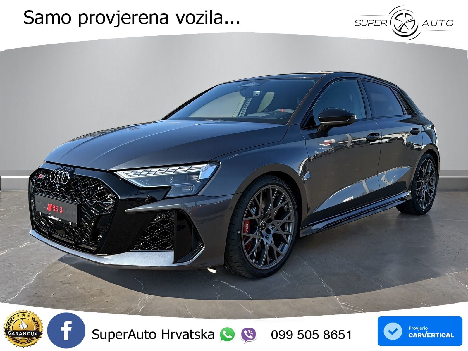 Audi RS3 Sedan 2.5 TFSI (400 KS) quattro S tronic LED+ACC