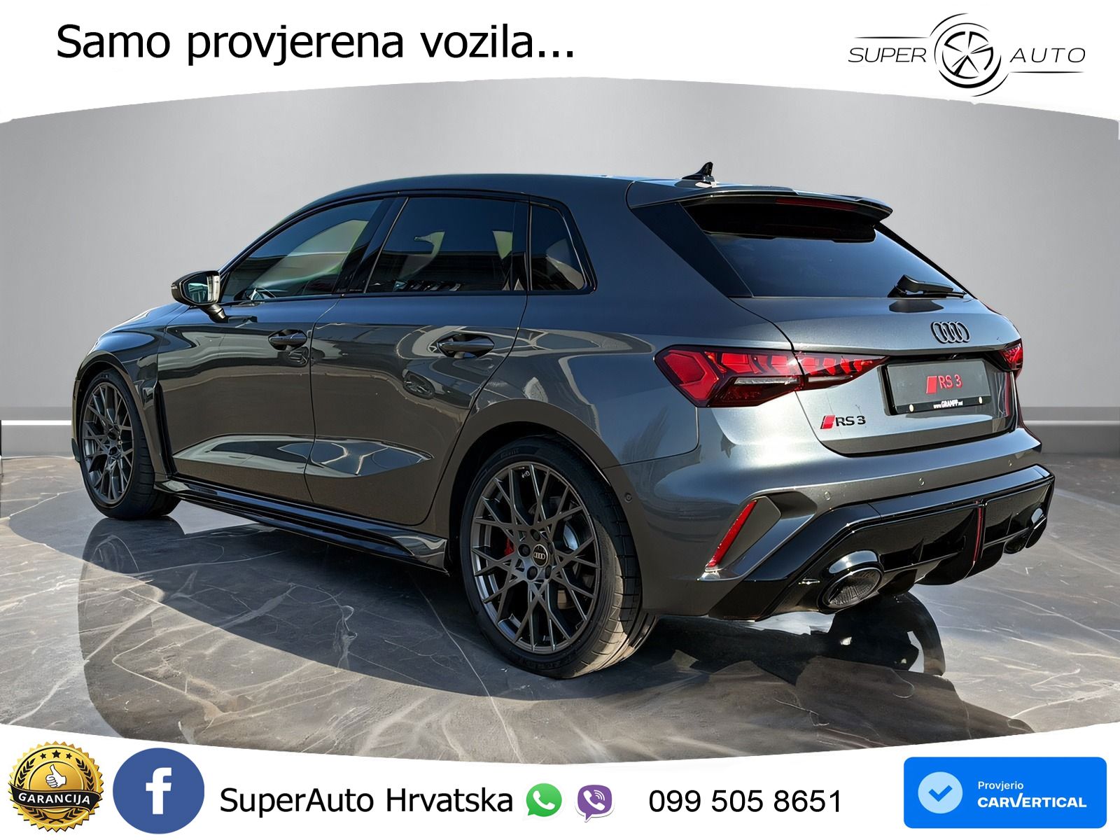 Audi RS3 Sedan 2.5 TFSI (400 KS) quattro S tronic LED+ACC