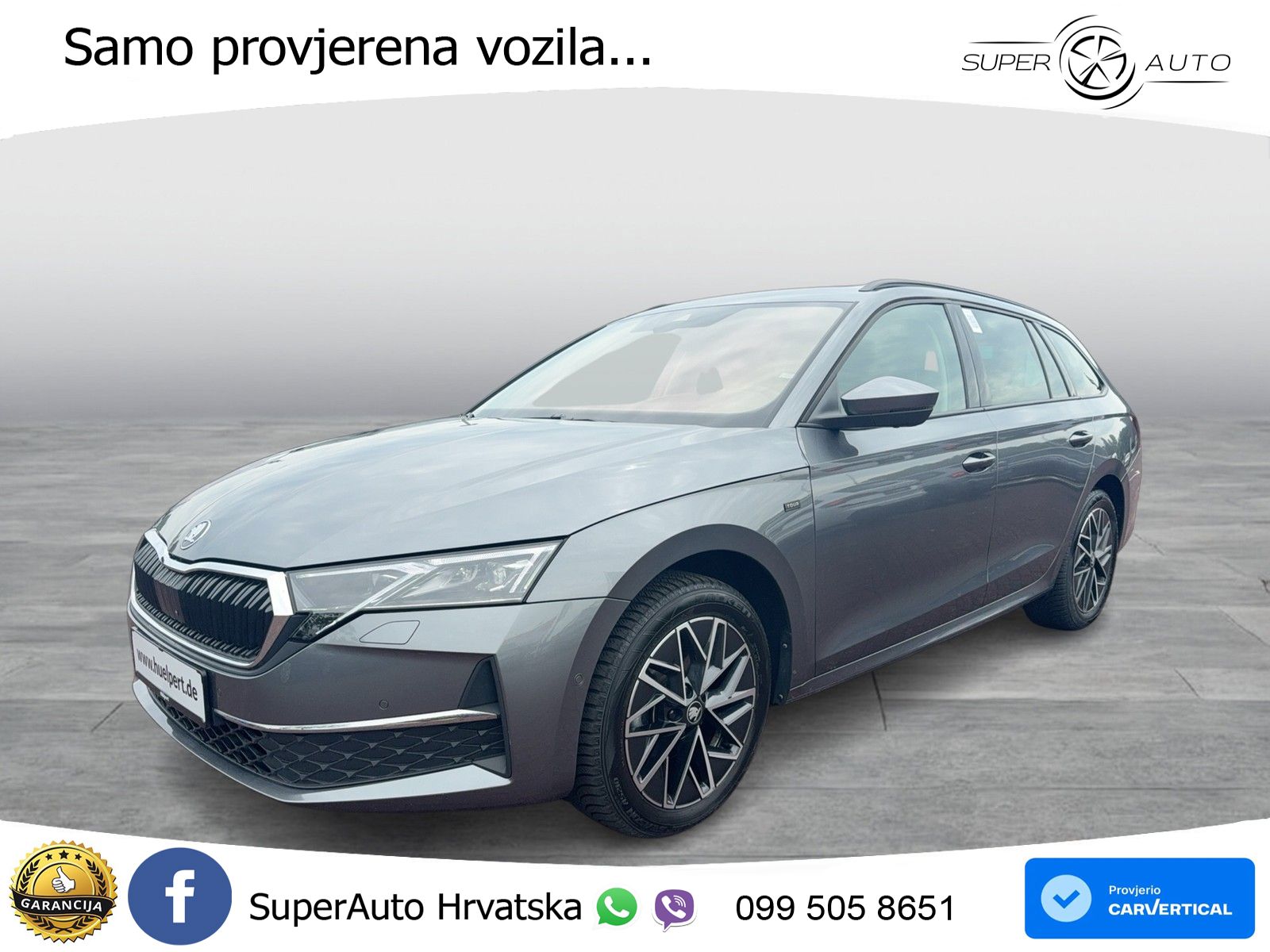 Škoda Octavia Combi 2.0 TDI (150 KS) DSG LED+GR SJED+ACC