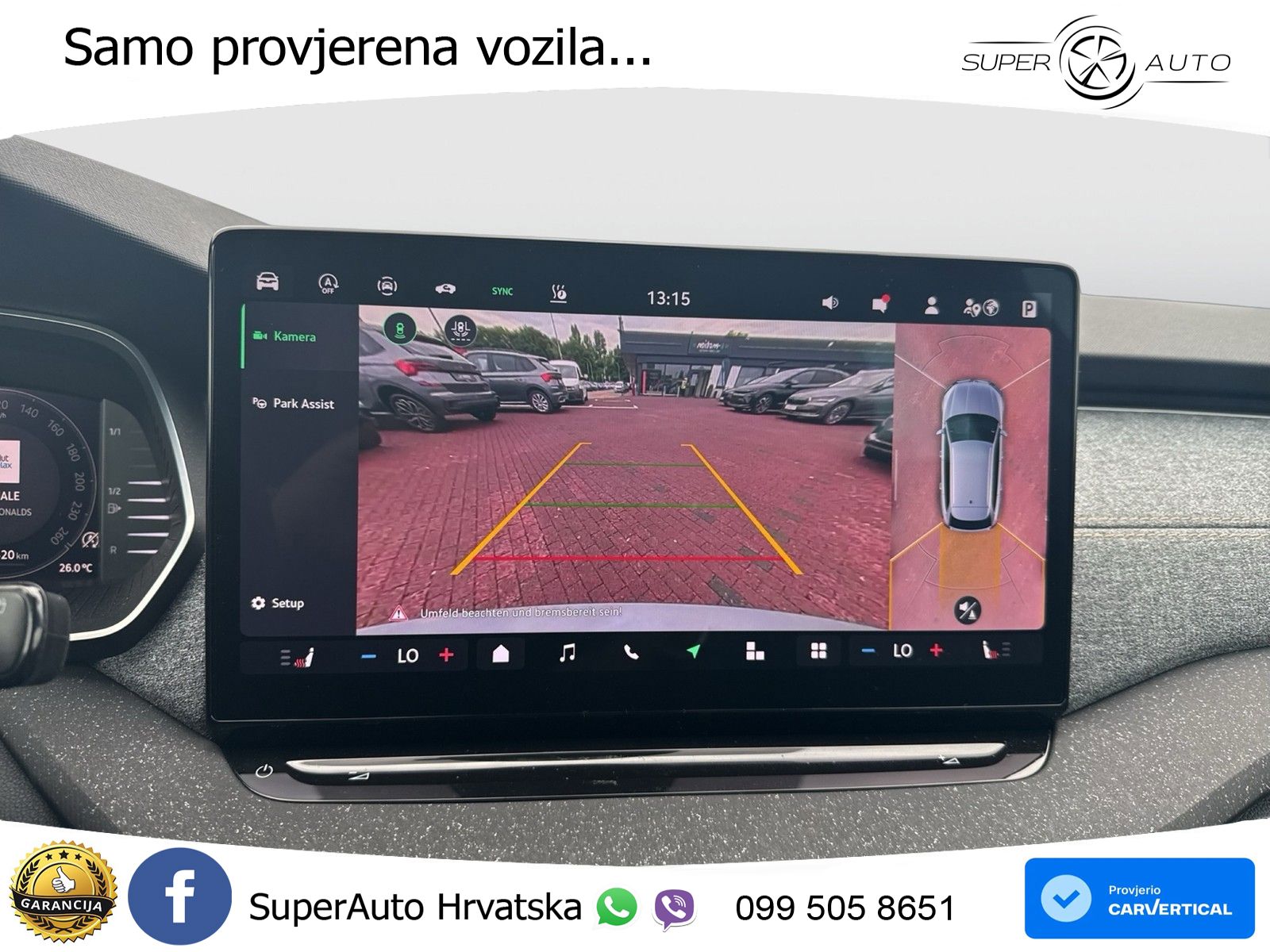 Škoda Octavia Combi 2.0 TDI (150 KS) DSG LED+GR SJED+ACC